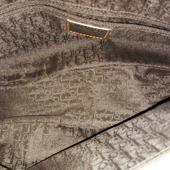 Dior Gaucho Double Saddle Bag in Black Leather - Picture 6 of 9